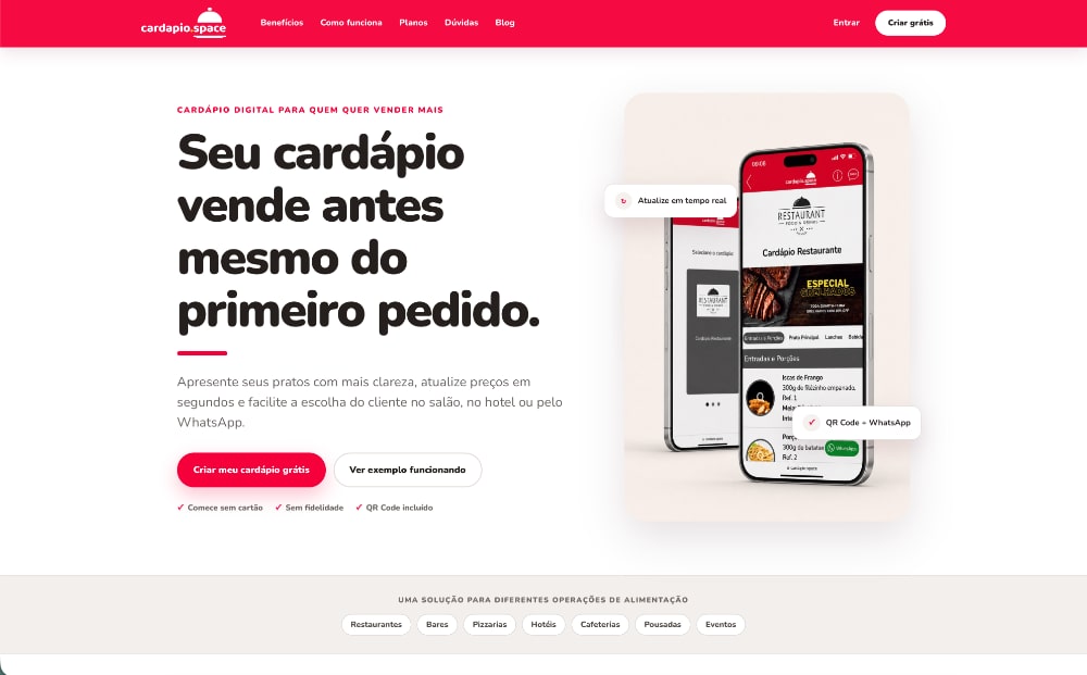 Site criado