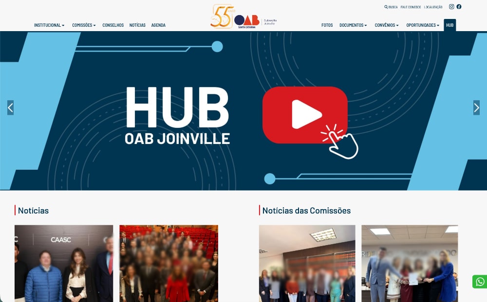 Site criado